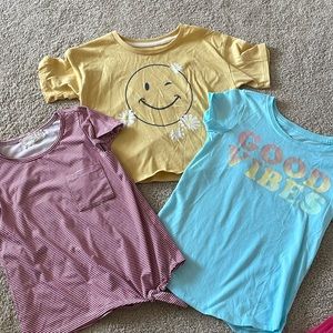 Girls tshirt lot size M 7/8